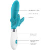 Luminous Vibro Rabbit Alexios 21cm Bleu